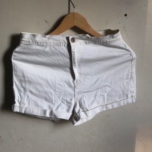 White shorts